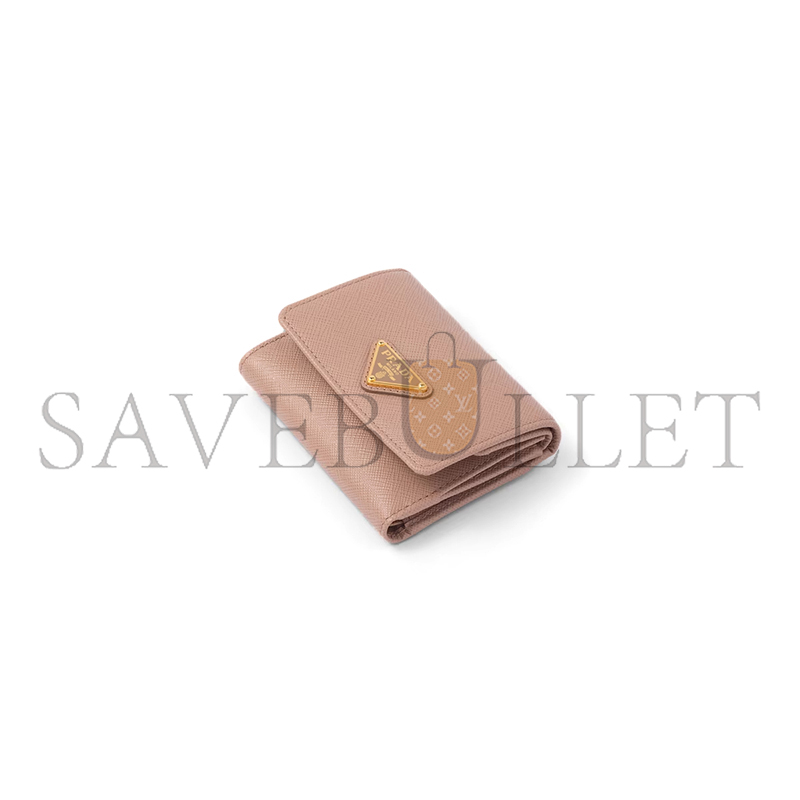 PRADA SMALL SAFFIANO LEATHER WALLET 1MH043 (10*8.5cm)